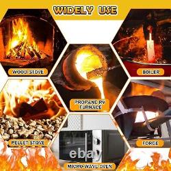 Sasylvia 4 Pcs Quadrafire Baffle Board 7.8'' X 15.7'' X 0.5 2100f FireBrick