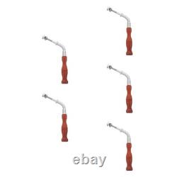 Set of 5 Fireplace Metal Handle Wood Burner Accessories Door Replacement Pull