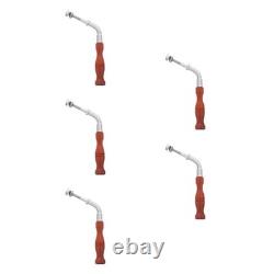 Set of 5 Fireplace Metal Handle Wood Burner Accessories Door Replacement Pull