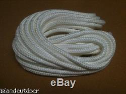 Silica Rope Gasket Cotronics Braided fire rope stove wick boiler furnace 1000 C