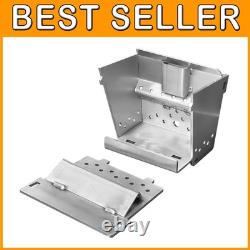 Silver Pellet Stove Firepot Replacement, High Efficiency