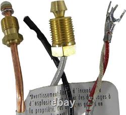 Sit Mount Fireplace Pilot Assembly Natural Gas Replacement Part Kit Unit