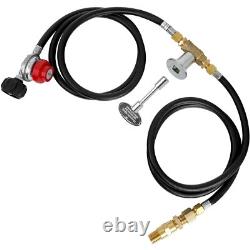 Skyflame LP Burner Connection Kit, Propane Fire Pit Replacement Parts with 1/