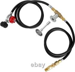 Skyflame LP Burner Connection Kit, Propane Fire Pit Replacement Parts with 1/2