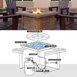 Skyflame LP Burner Connection Kit, Propane Fire Pit Replacement Parts with 1/2
