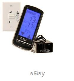 Skytech 5301 Timer/Thermostat Fireplace Remote Control with Backlit Touch Screen