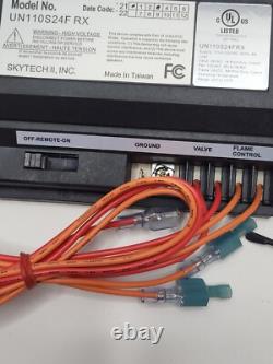 Skytech II Fireplace RECEIVER ONLY UN110S24F-RX New open box Replacement Part