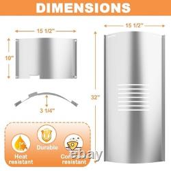 Slide Cover & Bottom Kit for Pit Boss 1000 Smoker Pellet Grill Replacement Par