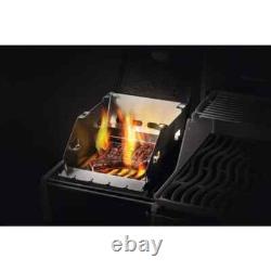 Small Grill SIZZLE ZONE Burner Windshield and Grill Skewer Rack