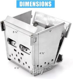 Stainless Steel Burn Pot for PelPro & Pleasant Hearth Pellet Stoves, SRV7077-003