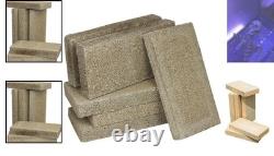 Standard Size FireBricks (4-1/2 x 9 in) Perfect for Most Stoves, Pack of 6