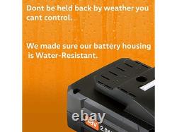 SuperHandy Lithium-Ion 48V DC 2Ah Battery Black 5 X 3.75 X 2 Inches