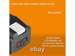 SuperHandy Lithium-Ion 48V DC 2Ah Battery Black 5 X 3.75 X 2 Inches