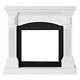 Tagu Magna Fireplace Mantel Top Only Pure White Replacement Part