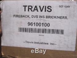 Travis 31 DVI Refractory Panel Set (2) Side Brick Or Herringbone Model 96100100