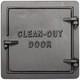 Us Stove Company Cod8 Natural Organic Chime Clean Out Door, 8