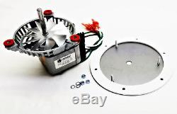 US Stove King Combustion Exhaust Fan Motor Blower 80473 + 4 3/4- PH-UNIVCOMBKIT