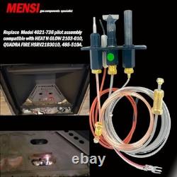 Universal Fireplace Pilot Assembly Repair Kit for Natural/LP Gas, Heat N Glo Com
