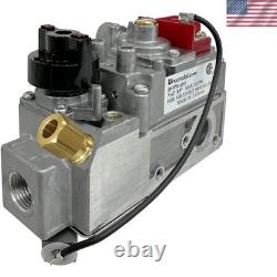 Universal NG Millivolt Gas Valve Compatible with Multiple Fireplace Brands