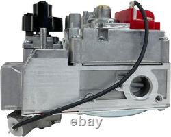 Universal NG Millivolt Gas Valve Compatible with Multiple Fireplace Brands