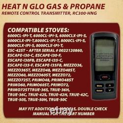 Universal Replacement Remote for Heat N Glo Fireplaces Works with Escape, Mezz