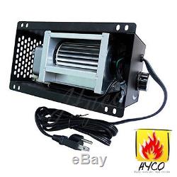 Variable S31105 Blower Fan for GHP Group Plate Steel Wood Stoves Fireplaces