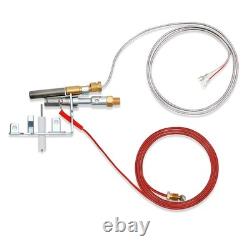 Vent Free Gas Log Pilot Assembly, LP Propane Fireplace Compatible, ODS System
