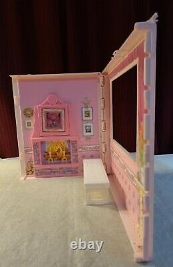 Vintage 1992 Barbie Fold N Fun House FIREPLACE WALL PANEL REPLACEMENT PART