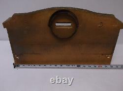 Vintage Gas Fireplace Replacement Part Ceramic Back Panel No 1010 CO-OP'R Stove