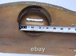 Vintage Gas Fireplace Replacement Part Ceramic Back Panel No 1010 CO-OP'R Stove