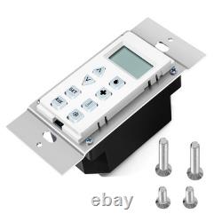 Wall Switch Control Assembly for Gas Fireplaces Compatible with NG & LP Units