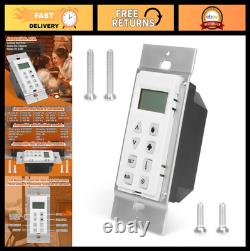 Wall Switch Key Pad Control for Gas Fireplaces Compatible with NG & LP Units
