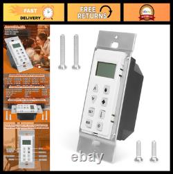 Wall Switch Key Pad Control for Gas Fireplaces Compatible with NG & LP Units