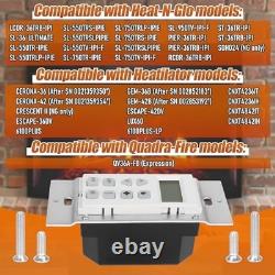 Wall Switch Key Pad Control for Gas Fireplaces Compatible with NG & LP Units
