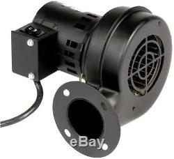 Warm Air Circulator 2-Speed Blower Small Room Heater Pallet Stove Wood Fireplace
