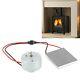 Wood Log Heated Fireplace Motor For Stove Burner Power Fan-heater Replace Parts^