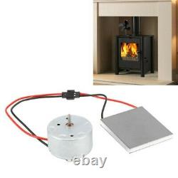 Wood Log Heated Fireplace Motor FOR Stove Burner Power Fan-Heater Replace Parts^