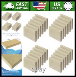 Wood Stove Firebricks 9 x 4.5 x 1.25 in, 24-Pack