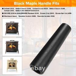 Wood Stove Handle Replacement for Vermont Castings Black Fireplace Part