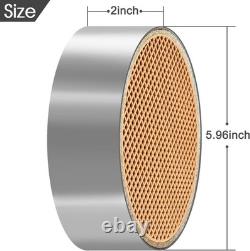 Wood stove catalytic combustor replacement 6x2 ceramic converter for dutchwest