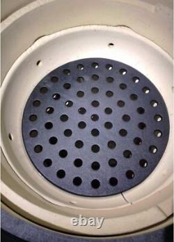 XL Big Green Egg Compatible Cast Iron Fire Grate 17 Inch Replacement Part